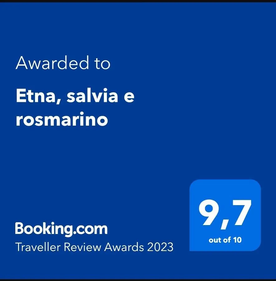 Etna, Salvia E Rosmarino Villa Maletto 0*,